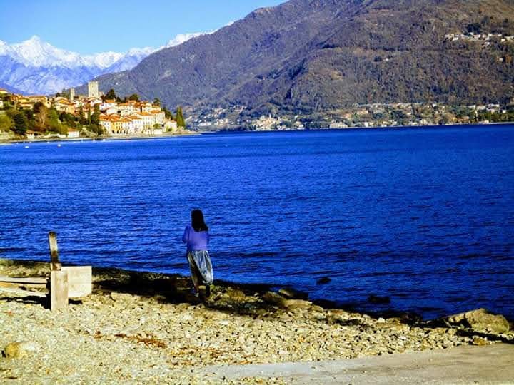 Miko at Lake Como