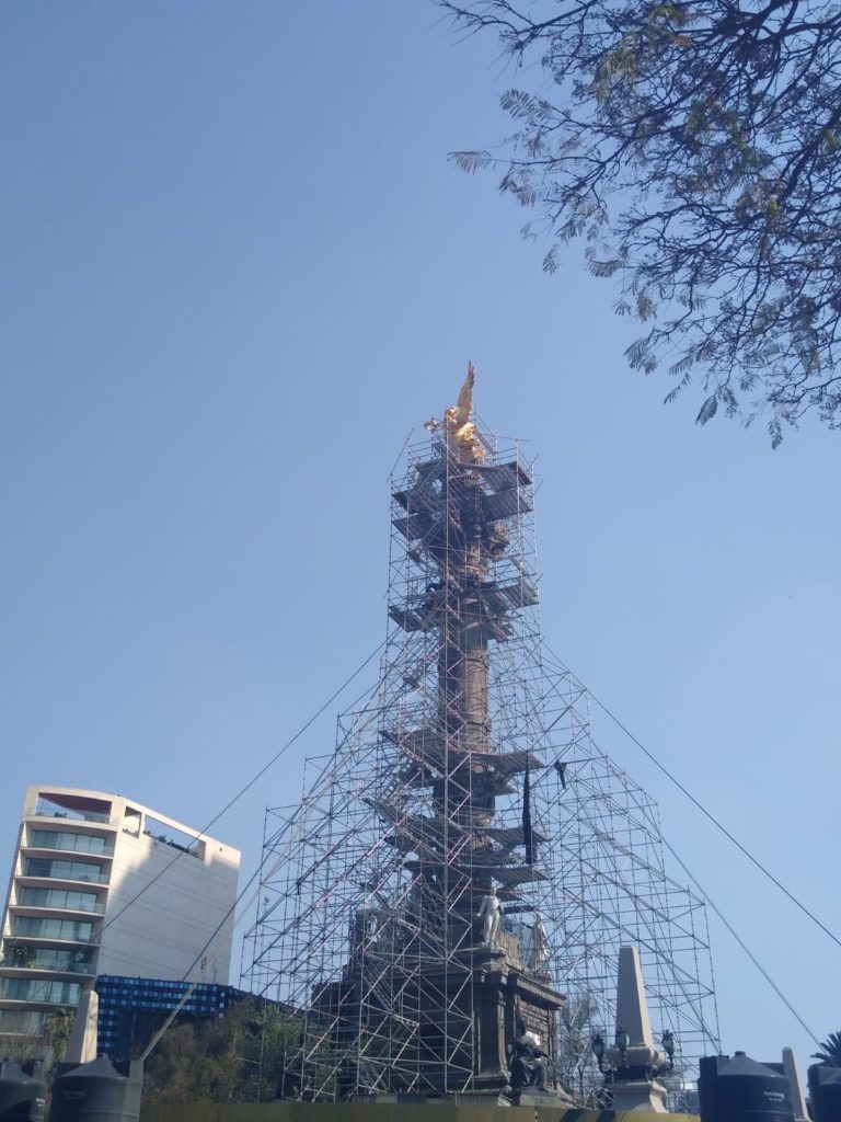 Angel in Scaffolding