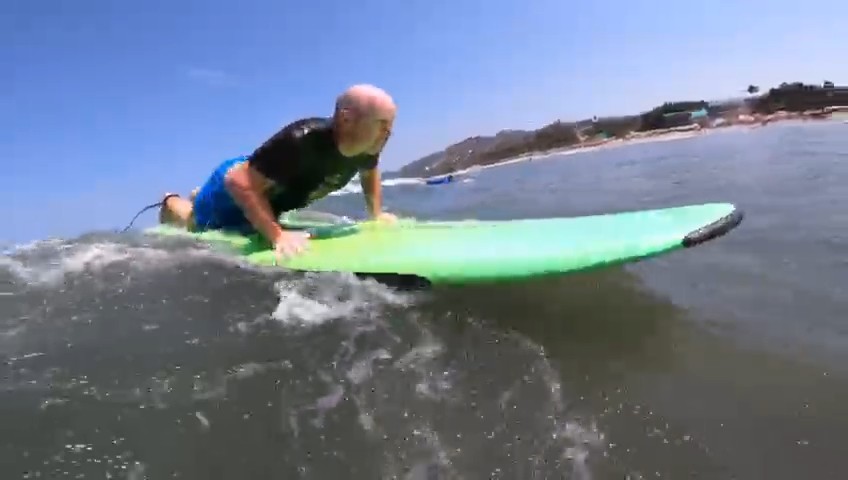 surfing lesson