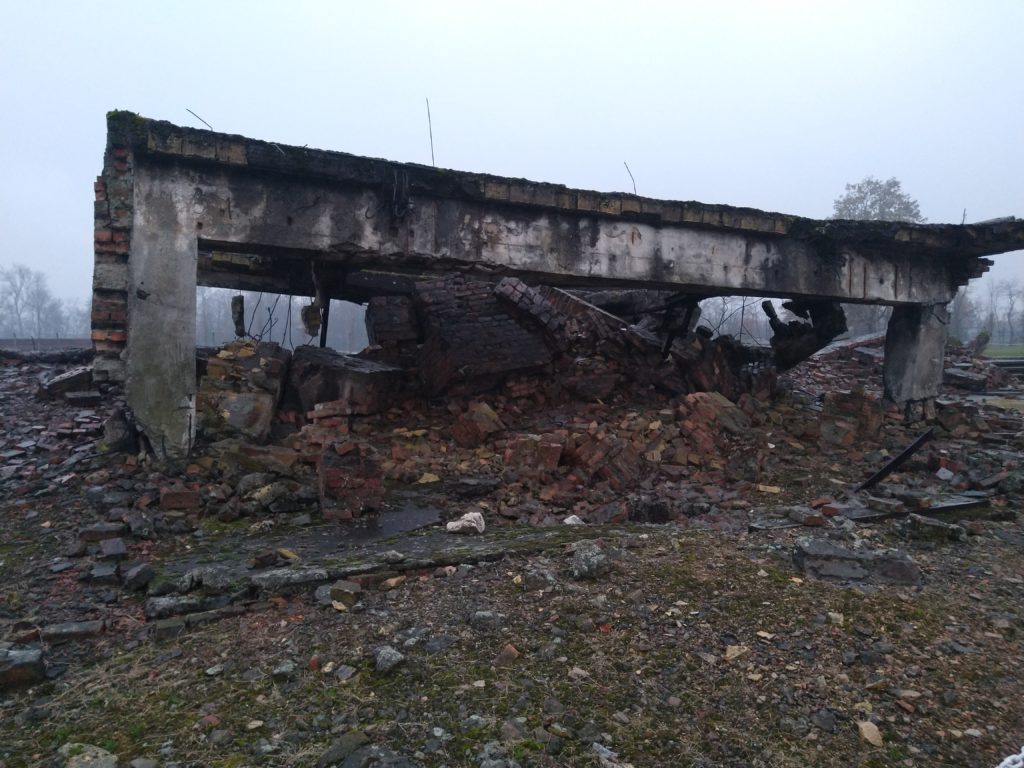 Gas chamber and crematorium - Auschwitz 