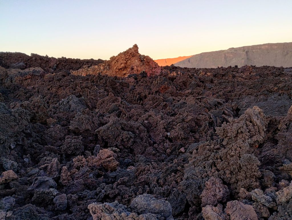 Reunion Island volcano 