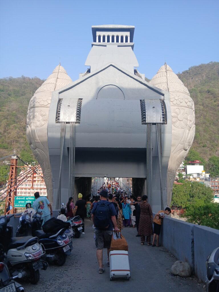 Laxman Jhula bridge, Rishikesh 