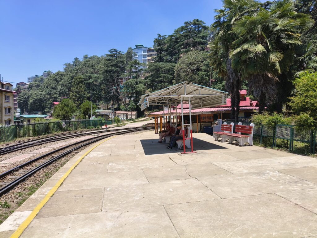 Sleepy Summerhill Station, Shimla