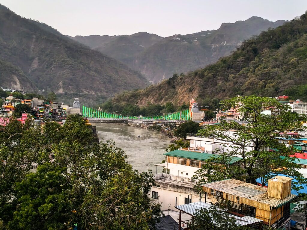 Laxman Jhula bridge, Rishikesh 